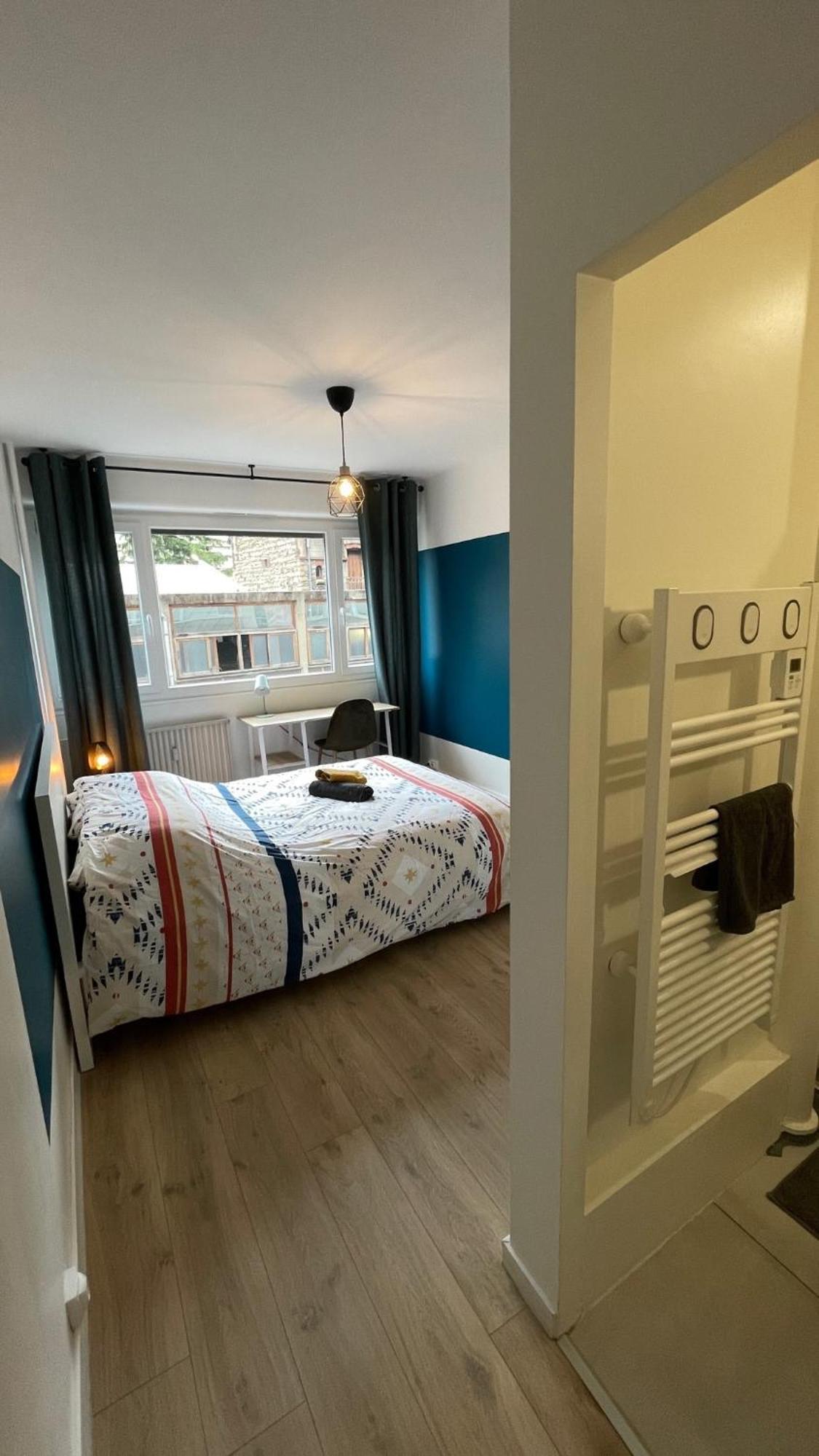 Blue Iro, Lumineux, 4 Chambres, Balcon, 105M2 Saint-Etienne  Exterior foto